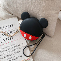 宝宝可爱卡通斜挎包女童时尚链条单肩零钱小包潮公主女孩儿童 米棋