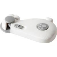 双开门柜门安全锁扣对开门安全锁儿童防护冰箱锁柜子门窗户锁扣 白色