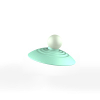 [水杯配件]6cm水杯吸嘴头/吸管/防水圈 [1个]6cm水杯绿色盖子划片