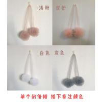 ins床幔北欧女孩公主风儿童房梦幻装饰少女心帐篷圆顶卧室床幔 纱球小号1串 备注颜色