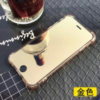 苹果11 pro手机钢化膜iPhone7全屏8plus/6s彩色镜面xr保护膜xsmax [镜面]金色 苹果6/6s[4