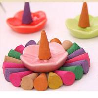 [送香炉]天然倒流香粒檀香沉香室内香薰厕所除味熏香净化空气 倒流香[60粒]送香碟 檀香