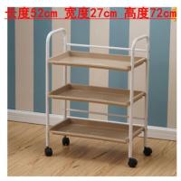 美容院小推车特价美发工具车置物架理发店发廊用品柜子厨房架子 特价经典咖色