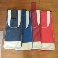 爬楼行李车购物车手拉车便携logo超市折叠买菜印字家用拉车布袋 红色布袋