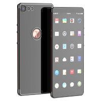 锤子坚果PRO2手机壳创意个性简约男潮女学生红色透明硅胶防摔软壳 石墨黑 坚果Pro2