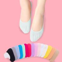 24双 袜子女船袜夏浅口超薄袜子硅胶防滑不掉跟学生防臭魔术袜子 混搭 3双体验装