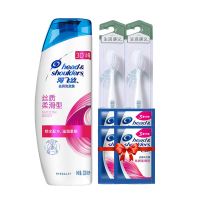 洗发水丝质柔滑男女士洗发露家庭装 去屑滋润柔顺 200ml[买1送6]