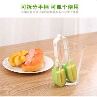 日本洗杯刷子长柄海绵杯刷保温杯刷奶瓶刷玻璃杯清洁刷子洗杯神器
