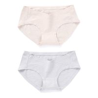 春夏孕妇内裤纯棉低腰抗菌全棉裆托腹孕早中晚期产妇通用月子内裤 [彩棉]自选两条 L码[90-110斤]