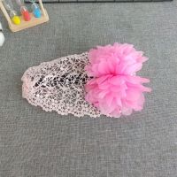 韩版儿童发带宝宝假发头饰帽子头花女婴儿发箍公主0-1-2-3岁 粉红双花_8-36个月弹性头围45- 8-36个月