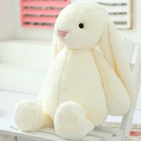 毛绒玩具美国兔子娃娃公仔可爱睡觉抱枕大号邦尼兔萌玩偶女孩韩国 白色邦尼兔 45厘米[质量很好]超级软的