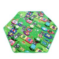 可大号儿童帐篷六角公主玩具蚊帐房室内玩具屋户外游戏屋 单个爬行垫(不含支架和帐篷) 加厚PVC杆