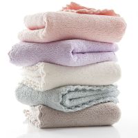 5条装婴儿毛巾新生儿用品口水巾洗脸比纯棉纱布柔软吸水儿童手帕 素款 小方巾5条装 25X25厘米