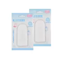 婴儿洗牙纱布指套刷口腔清洁洗牙纱布0-3岁宝宝洗舌苔刷牙
