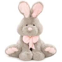 邦尼兔公仔毛绒玩具布娃娃可爱兔子床上抱枕玩偶女孩生日礼物闺蜜 美国邦尼兔 坐高50厘米(送香包)