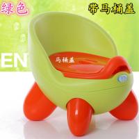 儿童坐便器坐便登小马桶加大加厚女宝宝马桶男婴儿便盆小孩尿盆 绿色A坐便器+马桶盖