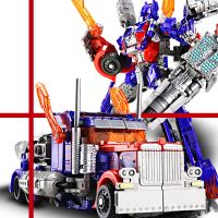 变形金刚玩具 擎天柱大黄蜂 恐龙声光汽车机器人模型男孩益智礼物 擎天战士22CM