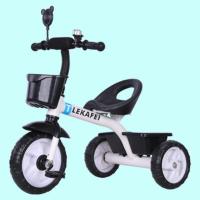 儿童三轮车自行车婴儿手推玩具车宝宝脚踏车1--5岁三轮车男女宝宝 白色\经典轮 无推把