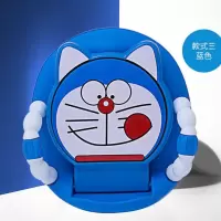 加大号儿童坐便器男女宝宝小猪便圈便盆尿盆婴幼儿抽屉式卡通马桶 宝蓝色叮当猫+小礼品 单独坐便器