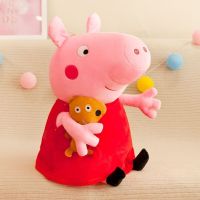 毛绒玩具小猪佩奇乔治抱枕布娃娃公送儿童生日礼物仔猪猪玩偶可爱 35厘米 乔治