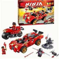 兼容乐高幻影忍者凯的X-1充电站电极跑车战车积木玩具益智力儿童 电极跑车