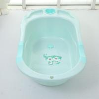 破损管换婴儿洗澡盆洗澡桶儿童宝宝洗澡盆浴盆坐躺两用浴桶悬浮垫 彩绿色 澡盆用悬浮垫
