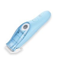 吸发儿童理发器 双电机电推子儿童推发器防水理发器 蓝色 吸发升级款