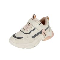 女童鞋子2020春秋新款老爹男童小学生韩版百搭儿童网红运动鞋女夏 粉色 棉鞋 26 内长16.2