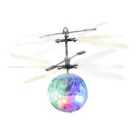 遥控飞机感应飞机儿童玩具飞机悬浮感应飞行器模型生日礼物男女生 绚丽水晶球(特价) 标配(不带遥控)