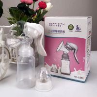 紫莓兔 手动吸奶器 吸力大孕产妇用品挤奶器拔奶哺乳抽奶催乳 白色