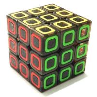 魔方格次元三阶魔方透明3阶嵌片魔方顺滑灵活益智玩具 次元