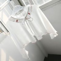 女童保暖披肩儿童防风秋冬儿童蕾丝加厚坎肩公主裙外搭毛披肩外套 雪纺披肩 110