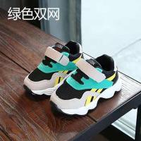 儿童棉鞋运动鞋男童女童机能鞋学生鞋秋冬防水皮面鞋中小童跑步鞋 湖蓝色 21码(内长13.3CM) 偏小一码