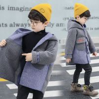 童装男童秋冬款外套2021新款中大童时尚纳米格儿童羊妃绒开衫上衣 亮钢蓝 [19101羊羔毛外套] 110 [适合身高1