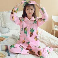 孕妇睡衣秋冬孕妇装月子服空气棉孕产妇喂奶衣哺乳期衣服外出秋装 活动款3709 L码[建议90-120斤]