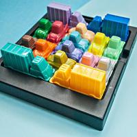 赛车突围高峰时刻汽车华容道儿童智力IQ car逻辑思维训练益智玩具 高峰时刻40关带答案