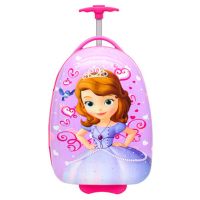 儿童拉杆箱16寸18寸男女宝宝卡通行李箱旅行箱小学生万向轮登机箱 苏菲亚 18寸万向轮拉杆箱