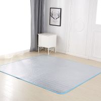 哆啦a梦卡通可折叠儿童爬行垫卧室客厅婴儿爬爬垫大号泡沫野餐垫 双面银色200*200cm 180*200*0.5手提礼袋