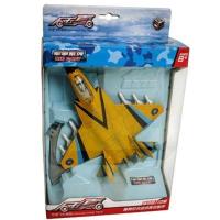 飞机模型合金儿童玩具飞机仿真歼31战斗机轰炸机军事模型 黄色盒装