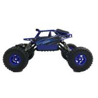 遥控玩具车儿童电动无线模型越野车攀爬车漂移男孩款合金越野 P812PVC红/蓝/黑备注 标配1电1充送回力越野车