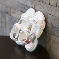 [保质量]女童凉鞋2020沙滩鞋韩版中大童女学生儿童公主鞋 A-168白色 27码内长16.8cm