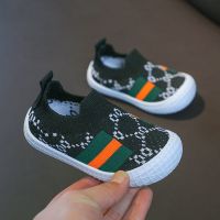 男童鞋子新款2021春秋季网面透气中大童女童休闲鞋宝宝儿童运动鞋 贝贝虎K1黑色 21 码(内长12.5CM)