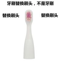 [国庆特价]舒克宝贝儿童学生电动声波牙刷可吞咽牙膏牙刷头 苏菲亚替换刷头1个