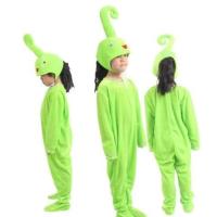 中小学校幼儿园小豆芽造型舞蹈演出服装男女儿童植物种子表演服装 豆芽长袖 110cm