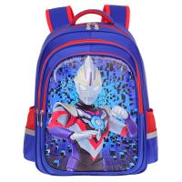 小学生拉杆书包可拆卸男孩女孩1-3-6年级防水儿童双肩背包 艾斯奥特曼 拉杆书包