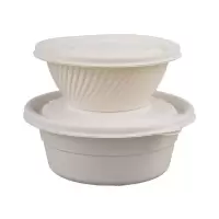 普拉塞(Plasser) 一次性可降解圆碗 360个700ml (箱)
