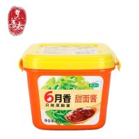 欣和葱伴侣6月香甜面酱800G 盒装六月香酱料原酿大豆酱