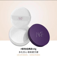 AKF轻透控油散粉(经典透明色)紫色10g