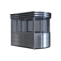 红泰吉 小区单位路口门卫交通管理岗亭 HTJ-GT2600/HT-21 幼儿园学校大门管理岗亭 路口值守岗亭