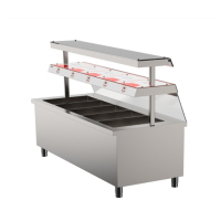 红泰吉 5格智能保温台 LN-BW18